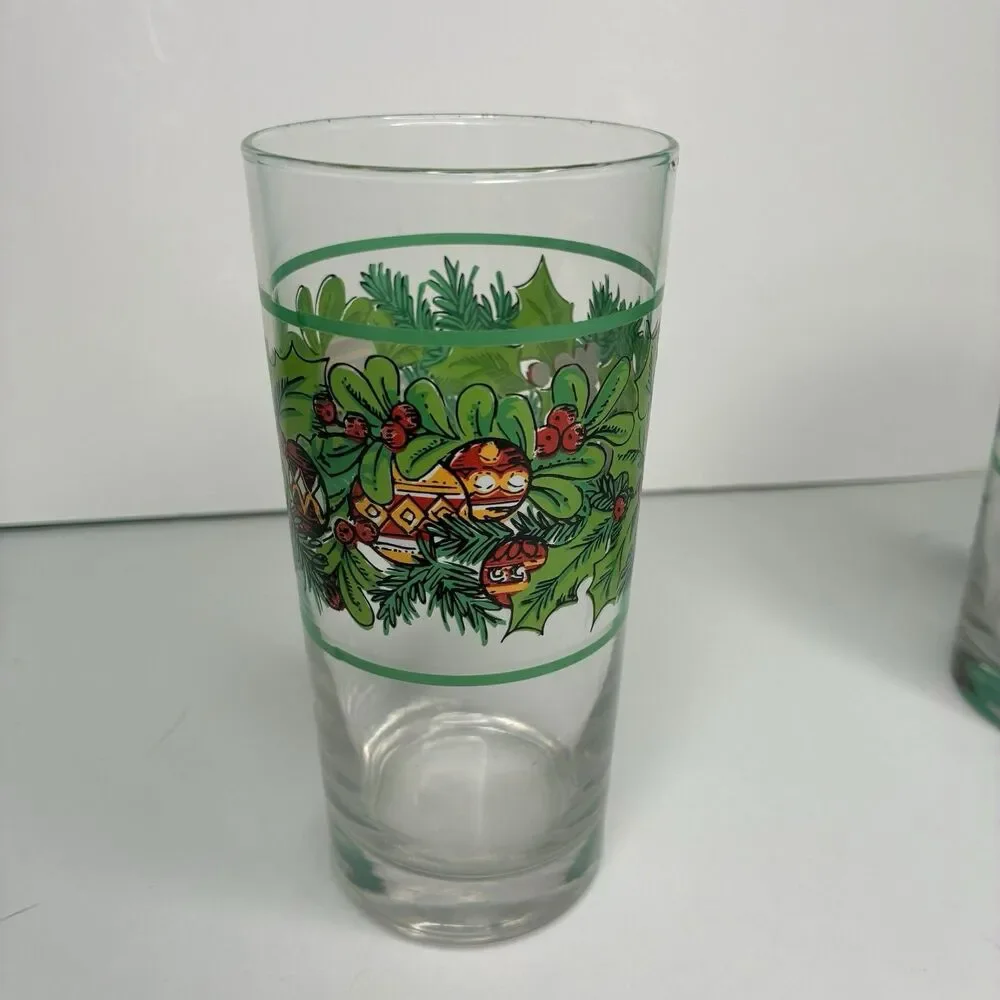 Libbey vintage christmas